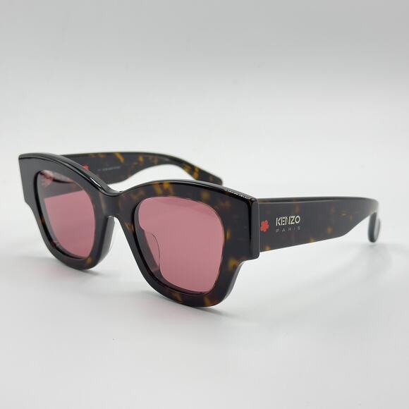 Kenzo Sunglasses BOKE FLOWER KZ40169U 52S Dark Havana Frame Bordeaux Lens NEW main image 7